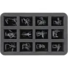 HS050WH45 - Foam inlay for Primaris Space Marines - 12 compartments