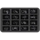 HS050WH22 - Half-size foam inlay for Primaris Space Marines - 16 compartments