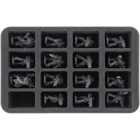 HS050WH22 - Half-size foam inlay for Primaris Space Marines - 16 compartments