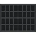 FSMEDS045BO - 45 mm full-size foam insert with 32 compartments