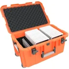 DZTR03SET - Case trolley for 24 tablets in narrow sleeves - compartments 14 mm wide