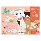 53175 - GOULA XXL puzzle animal mums and their babies