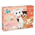 53175 - GOULA XXL puzzle animal mums and their babies