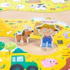 53176 - GOULA XXL farm puzzle