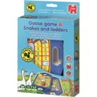 12765 - Goose game Snakes and ladders compact game