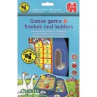 12765 - Goose game Snakes and ladders compact game