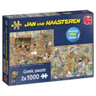 20052 - Jan van Haasteren - Ausflug ins Museum - 2x 1000 Teile