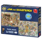 20052 - Jan van Haasteren - Ausflug ins Museum - 2x 1000 Teile