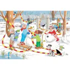 20081 - Jan van Haasteren Junior - Snowman - 150 pieces