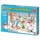 20081 - Jan van Haasteren Junior - Snowman - 150 pieces