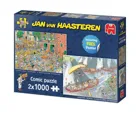 1110100037 - Jan van Haasteren - The Cheese Market The Sailing Regatta- 2x1000pcs