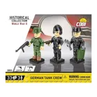 COBI-2053 - 3 PCS HC WWII /2053/3 fig. &amp; accesories - German Tank Crew