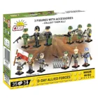 3 PCS HC WWII /2055/ 3 fig. &amp; accesories - June 6, 1944 D-Day Allies