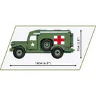 293 PCS HC WWII /2257/DODGE WC 54 AMBULANCE (1942) D-DAY