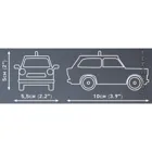 COBI-24555 - 77 PCS YOUNGTIMER /24555/ TRABANT 601 UNIVER.FEUER