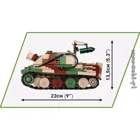 COBI-2585 - 1115 PCS HC WWII /2585/ STURMMORSER TIGER STURMTIGER