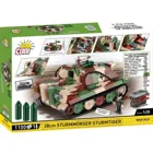 COBI-2585 - 1115 PCS HC WWII /2585/ STURMMORSER TIGER STURMTIGER