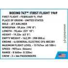 COBI-26609 - 1000 PCS BOEING /26609/ 747 FIRST FLIGHT 1969