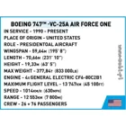 COBI-26610 - 1050 PCS BOEING /26610/ 747 AIR FORCE ONE