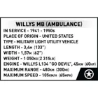 1510 PCS HC WWII /2804/ WILLYS MB + TRAILER EXECUTIVE EDITION