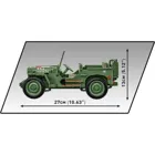 1510 PCS HC WWII /2804/ WILLYS MB + TRAILER EXECUTIVE EDITION