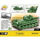 COBI-3088 - 101 PCS HC WWII /3088/ T-34/76