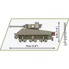 COBI-3089 - 103 PCS HC WWII /3089/ SHERMAN M4A3