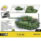 COBI-3092 - 110 PCS HC WWII /3092/ T-34/85