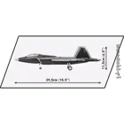 COBI-5855 - 695 PCS ARMED FORCES /5855/ LOCKHEED F-22 RAPTOR