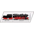 2745 PCS TRAINS /6287/ DRB Class 52 Steam Locomotive &amp; railway semaphore (German