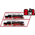 2745 PCS TRAINS /6287/ DRB Class 52 Steam Locomotive &amp; railway semaphore (German