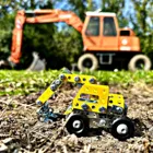 00253 - Excavator mini, yellow