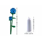 SL96116 - Blaue Rose in Vase