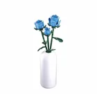 SL96116 - Blue rose in vase