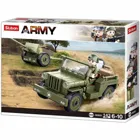 SL95713 - Allied jeep with field howitzer