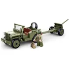 SL95713 - Allied jeep with field howitzer