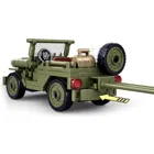 SL95713 - Allied jeep with field howitzer