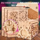 WOODEN SECRET BOX TREASURE BOX (DIY KIT) -