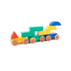 5700654 - 9 magnetic wooden building blocks baby train