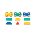 5700654 - 9 magnetic wooden building blocks baby train