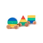 5700654 - 9 magnetic wooden building blocks baby train