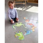 2in1 Dino floor puzzle