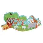 Konturpuzzle Safari 60 Teile