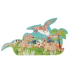 Konturpuzzle Dino beidseitig 2x50 Teile