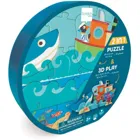 2in1 Spielpuzzle 3D Ozean 30 Teile