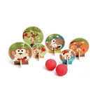 276182552 - Ball throwing game monkey