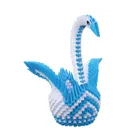 Origami 3D swan 496 pieces