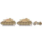 300025208 - 1:35 Dt. PzKpfw.IV Ausf.F m. Krad DAK