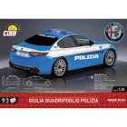 COBI-24606 - 100 PCS ALFA ROMEO /24606/ GULIA QUADRIFOGLIO POLIZIA