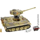 COBI-2588 - 1270 PCS HC WWII /2588/ PANZER VI TIGER I NO.131